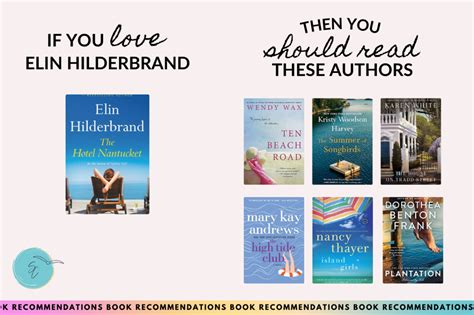 what authors are similar to elin hilderbrand